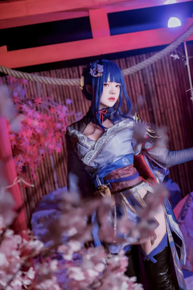 夜兰cos手机壁纸|樱花日式背景 - 美女coser「哲风壁纸」 夜兰cos手机壁纸|樱花日式背景 - 美女coser「哲风壁纸」