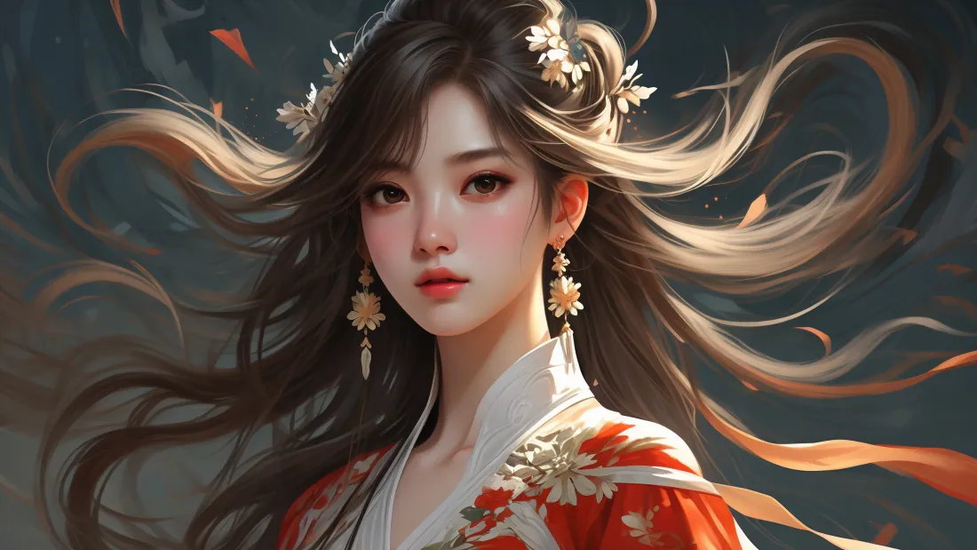 3k红衣古装美女壁纸|古风背景图片 - 国风美人「哲风壁纸」 3k红衣古装美女壁纸|古风背景图片 - 国风美人「哲风壁纸」