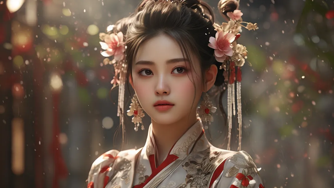 3k古装美女壁纸|古风背景图片 - 汉服AI美女「哲风壁纸」 3k古装美女壁纸|古风背景图片 - 汉服AI美女「哲风壁纸」