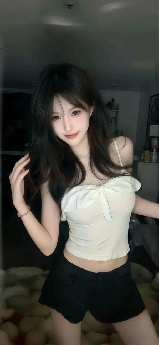 白衣美女手机壁纸|室内背景图 - 黑裤长发「哲风壁纸」 白衣美女手机壁纸|室内背景图 - 黑裤长发「哲风壁纸」
