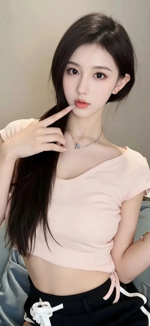 长发美女手机壁纸|粉色上衣背景图片 - 甜美女神「哲风壁纸」 长发美女手机壁纸|粉色上衣背景图片 - 甜美女神「哲风壁纸」