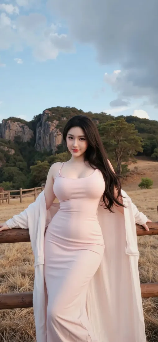 浅粉长裙美女手机壁纸|自然风景背景图片 - 户外「哲风壁纸」 浅粉长裙美女手机壁纸|自然风景背景图片 - 户外「哲风壁纸」