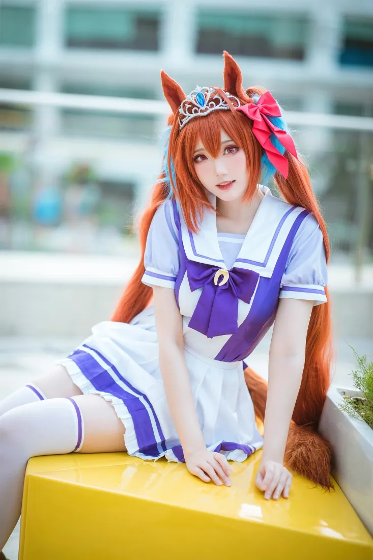 赛马娘cos手机壁纸|户外背景图片 - 水手服角色扮演「哲风壁纸」 赛马娘cos手机壁纸|户外背景图片 - 水手服角色扮演「哲风壁纸」