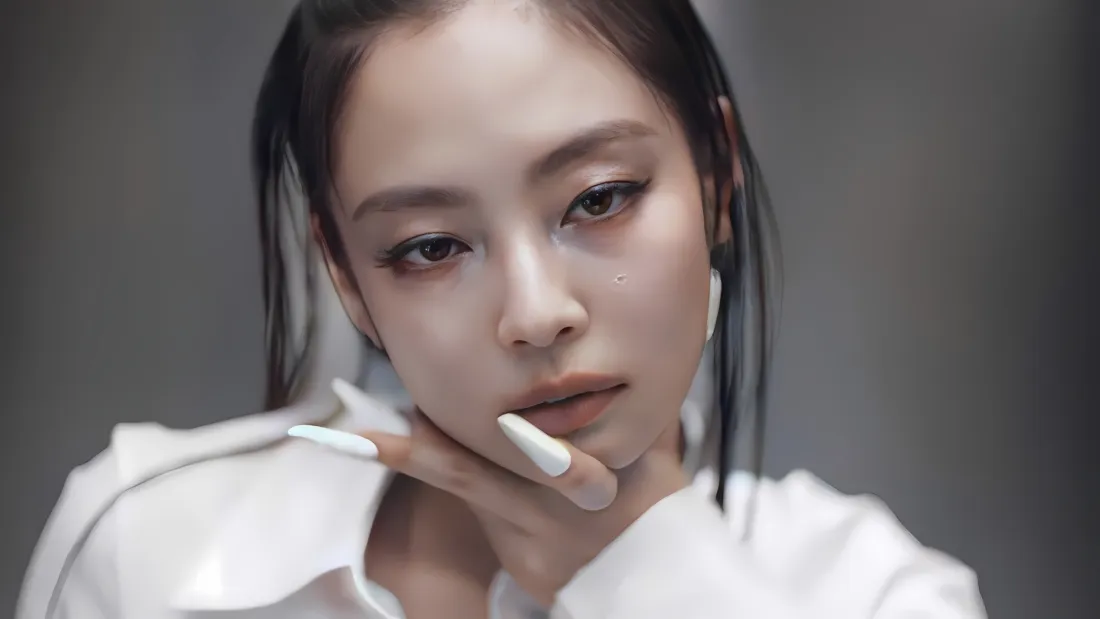2k金珍妮壁纸|灰色背景图片 - BLACKPINK「哲风壁纸」 2k金珍妮壁纸|灰色背景图片 - BLACKPINK「哲风壁纸」