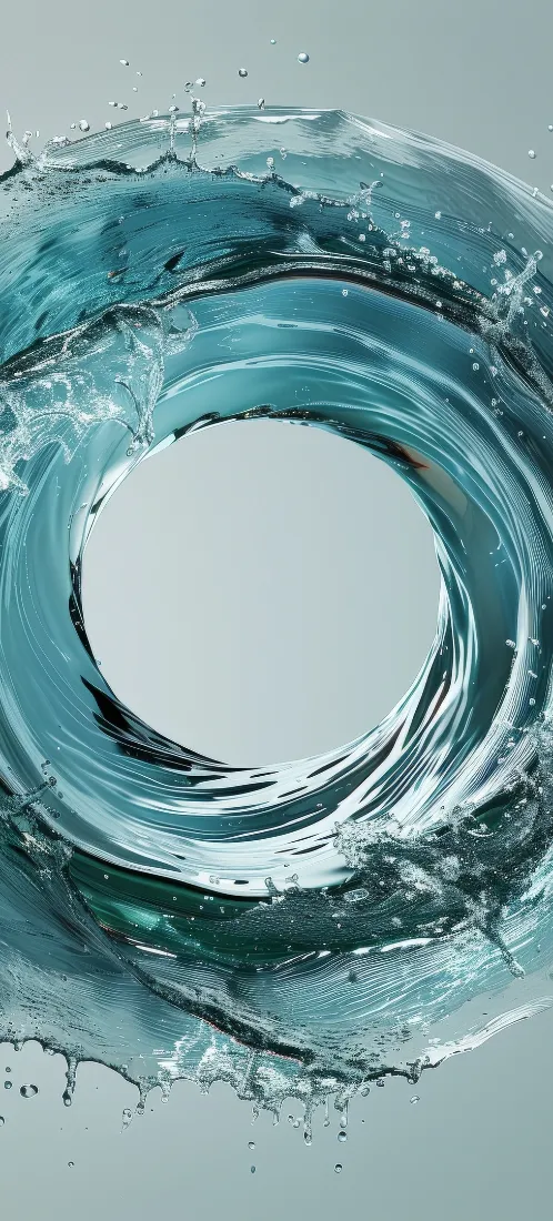 太极水环手机壁纸|蓝色水流背景图片 - 抽象艺术「哲风壁纸」 太极水环手机壁纸|蓝色水流背景图片 - 抽象艺术「哲风壁纸」