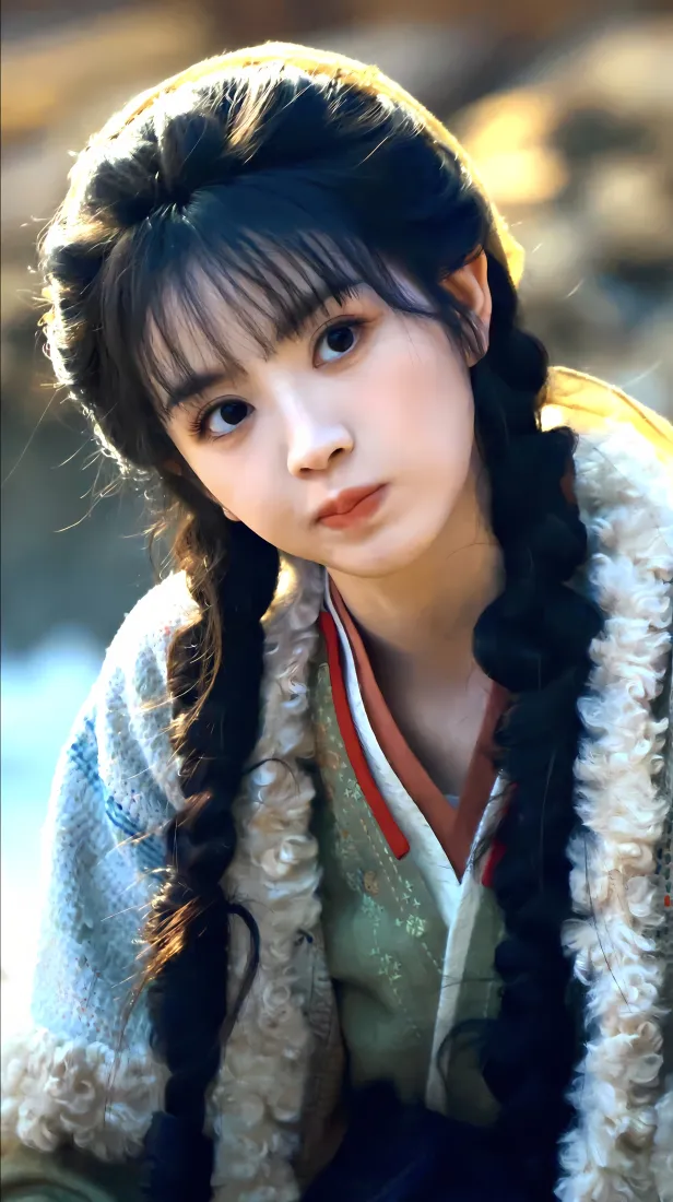 田曦薇手机壁纸｜逐玉剧照背景图片 - 甜美灵动少女「哲风壁纸」
