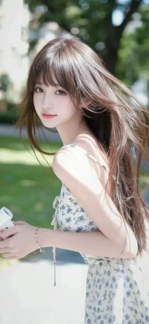 清纯美女手机壁纸|户外草坪背景图片 - IOS清新甜妹「哲风壁纸」 清纯美女手机壁纸|户外草坪背景图片 - IOS清新甜妹「哲风壁纸」