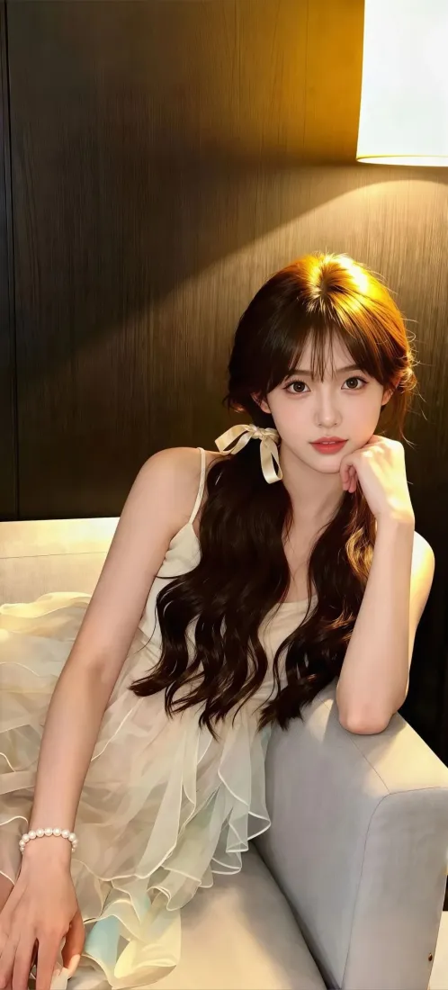 甜美美女手机壁纸|暖光沙发背景图片 - Ios专属「哲风壁纸」 甜美美女手机壁纸|暖光沙发背景图片 - Ios专属「哲风壁纸」