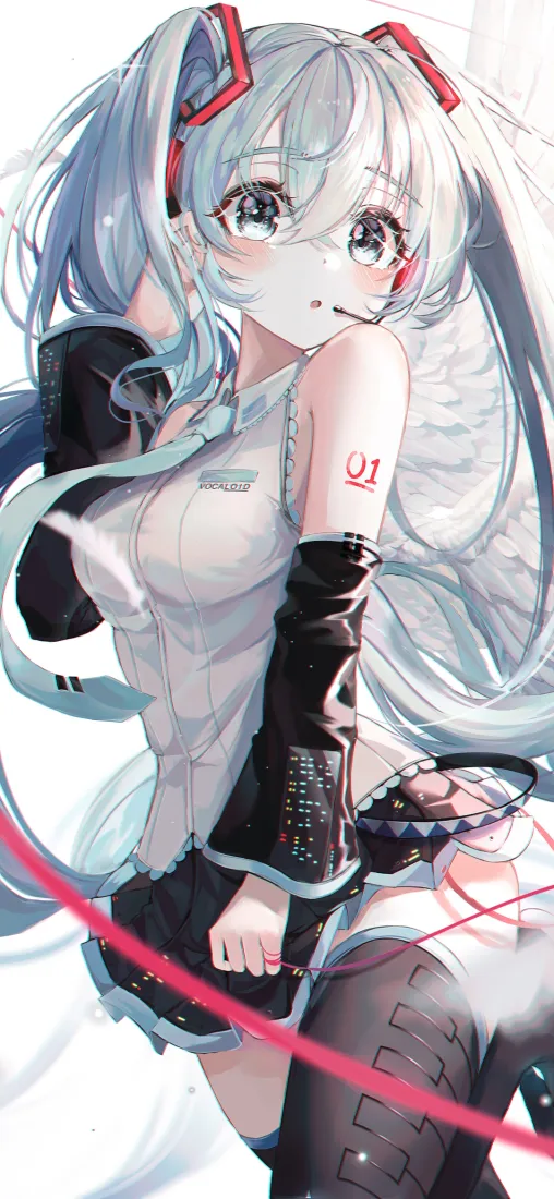 初音未来手机壁纸|天使双马尾背景图片 - 淡蓝长发少女「哲风壁纸」 初音未来手机壁纸|天使双马尾背景图片 - 淡蓝长发少女「哲风壁纸」