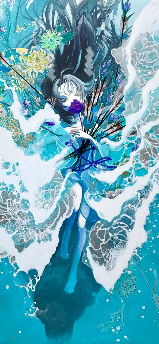 古风少女手机壁纸|水浪涟漪背景图片 - 水中花箭「哲风壁纸」 古风少女手机壁纸|水浪涟漪背景图片 - 水中花箭「哲风壁纸」