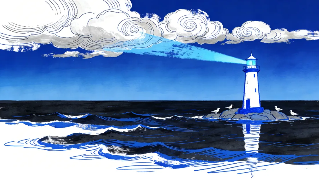 3k克莱因蓝壁纸|油画背景图片 - 灯塔海景「哲风壁纸」 3k克莱因蓝壁纸|油画背景图片 - 灯塔海景「哲风壁纸」