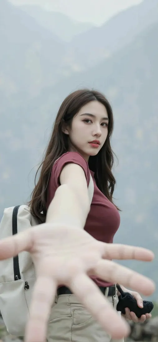 长发美女手机壁纸|户外登山背景图片 - 休闲随拍「哲风壁纸」 长发美女手机壁纸|户外登山背景图片 - 休闲随拍「哲风壁纸」