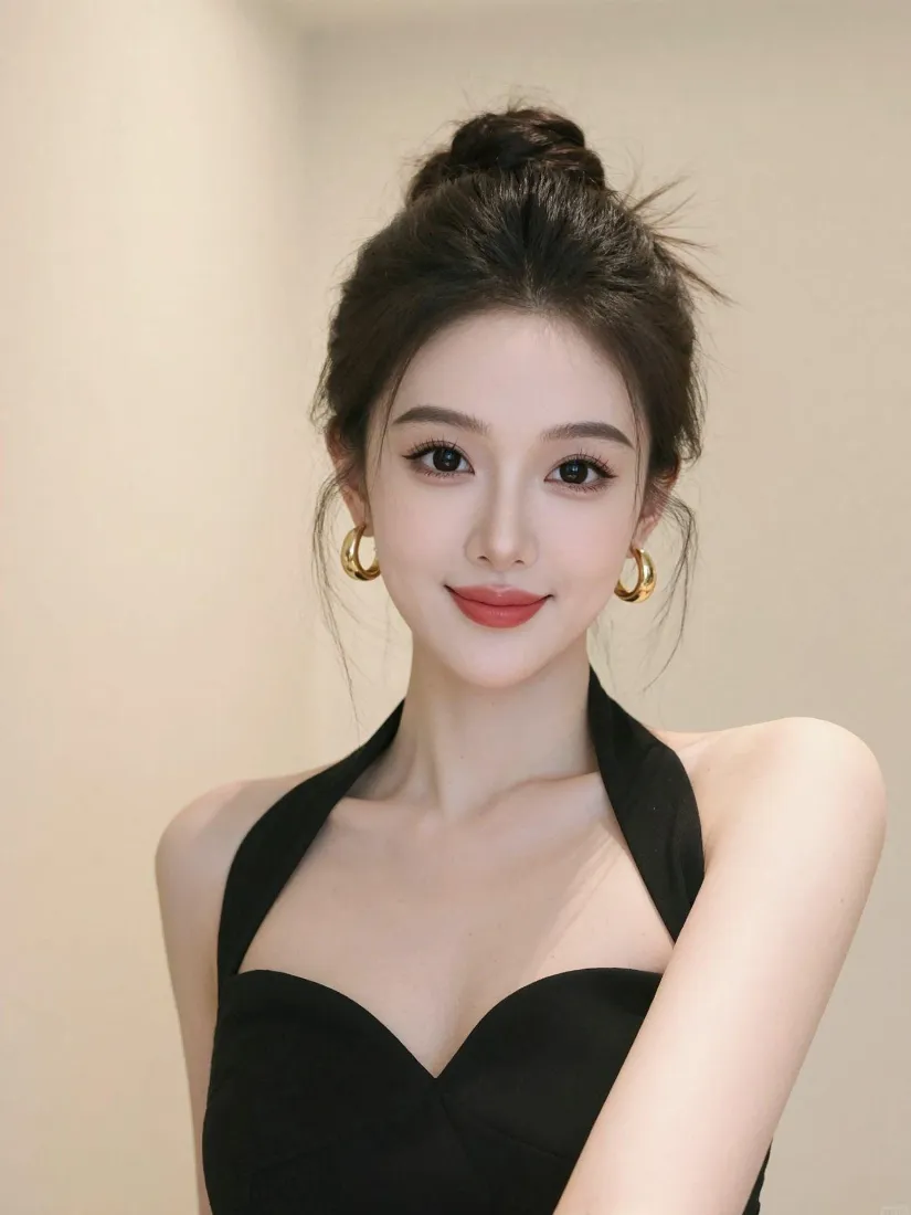 气质美女手机壁纸|简约室内背景图片 - 黑色挂脖「哲风壁纸」 气质美女手机壁纸|简约室内背景图片 - 黑色挂脖「哲风壁纸」