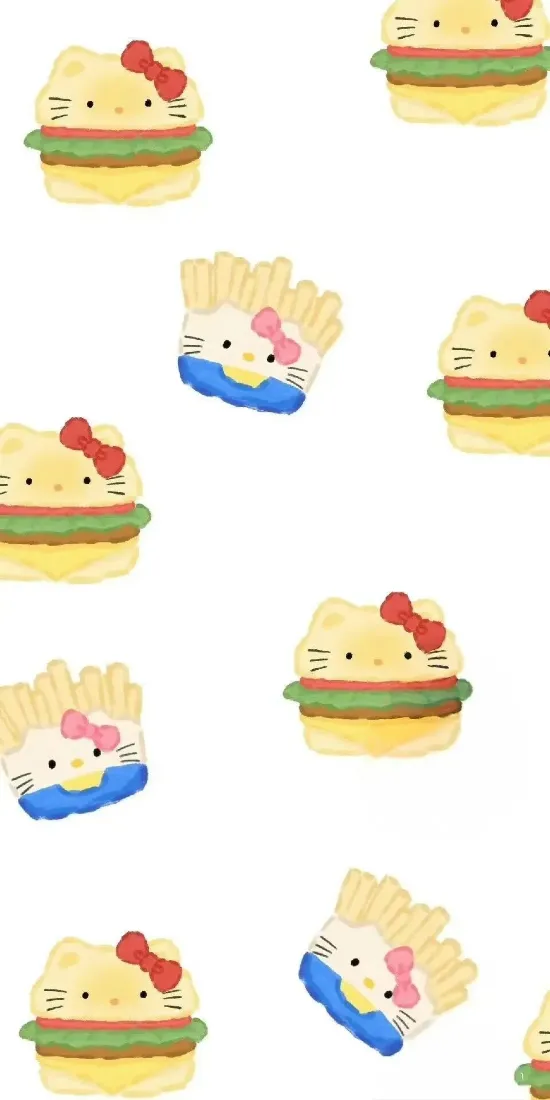 凯蒂猫手机壁纸|创意快餐背景图片 - 卡通「哲风壁纸」 凯蒂猫手机壁纸|创意快餐背景图片 - 卡通「哲风壁纸」