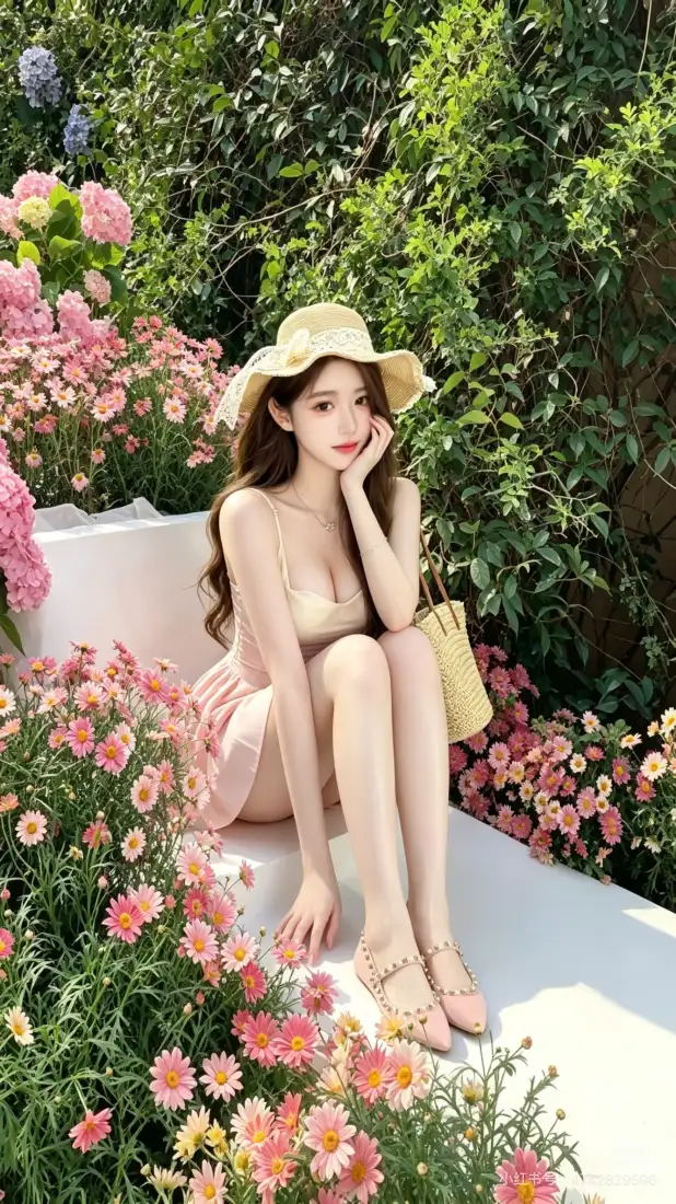 花园美女手机壁纸|夏日户外背景图片 - 清新甜美「哲风壁纸」 花园美女手机壁纸|夏日户外背景图片 - 清新甜美「哲风壁纸」