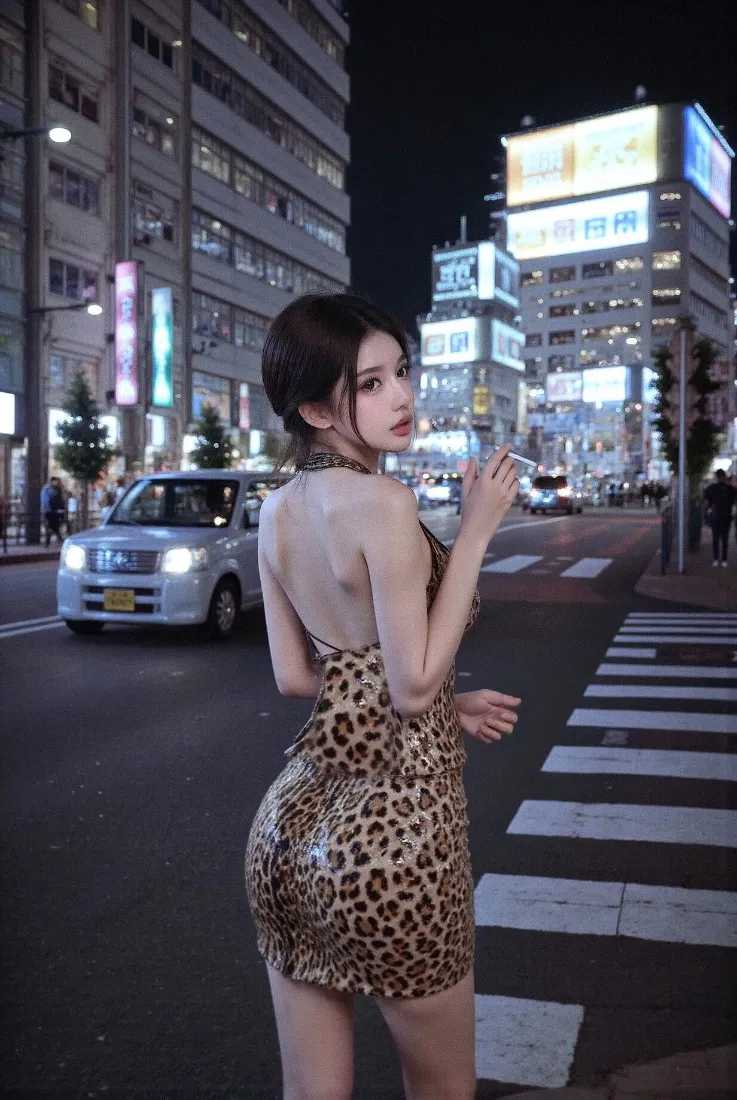 豹纹美女手机壁纸|城市夜景背景图片 - 街头街拍「哲风壁纸」 豹纹美女手机壁纸|城市夜景背景图片 - 街头街拍「哲风壁纸」