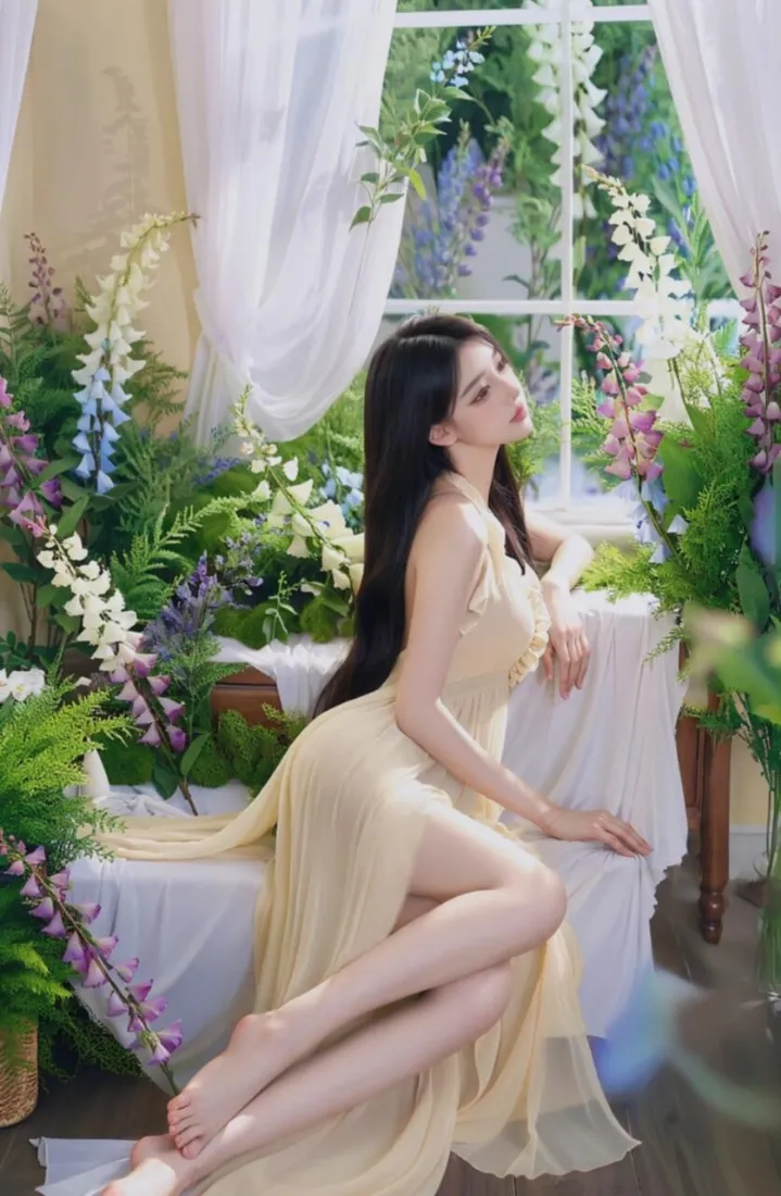 美女手机壁纸|清新背景图片 - 花房窗边「哲风壁纸」 美女手机壁纸|清新背景图片 - 花房窗边「哲风壁纸」