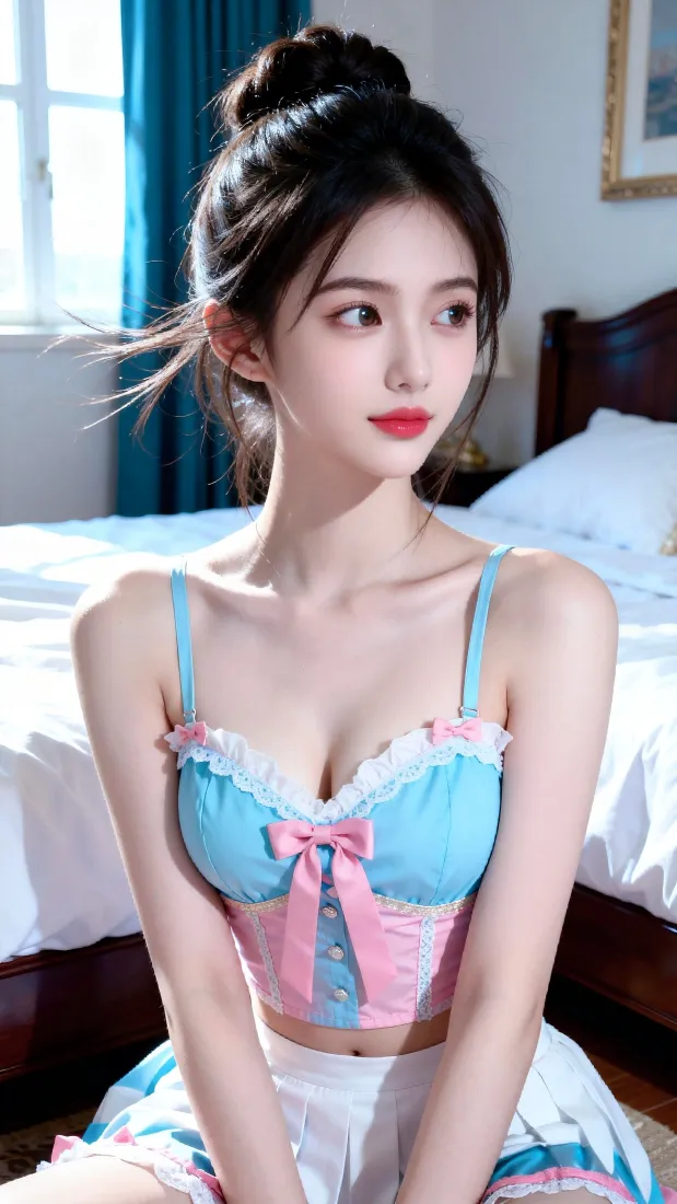 清纯美女手机壁纸｜卧室背景图片 - 甜系少女「哲风壁纸」