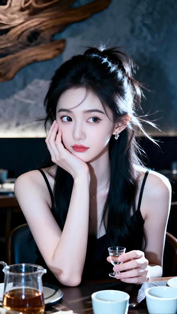 周也手机壁纸｜氛围感背景图片 - 清冷美女「哲风壁纸」