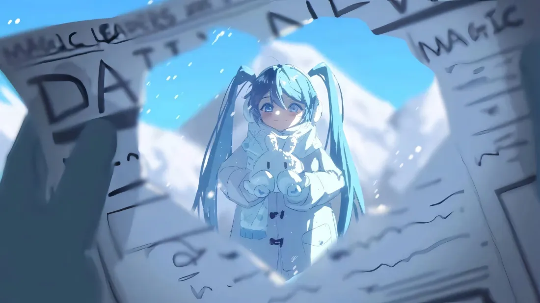 3k初音未来壁纸|雪山背景图片 - 清新二次元「哲风壁纸」 3k初音未来壁纸|雪山背景图片 - 清新二次元「哲风壁纸」