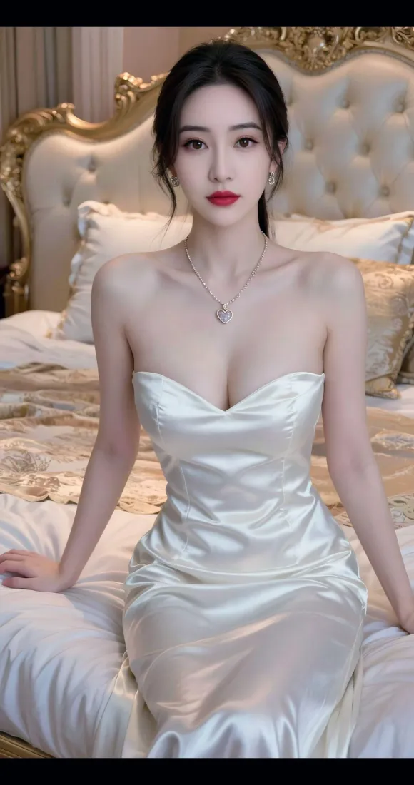 气质美女手机壁纸|轻奢卧室背景图片 - 白色礼服「哲风壁纸」 气质美女手机壁纸|轻奢卧室背景图片 - 白色礼服「哲风壁纸」