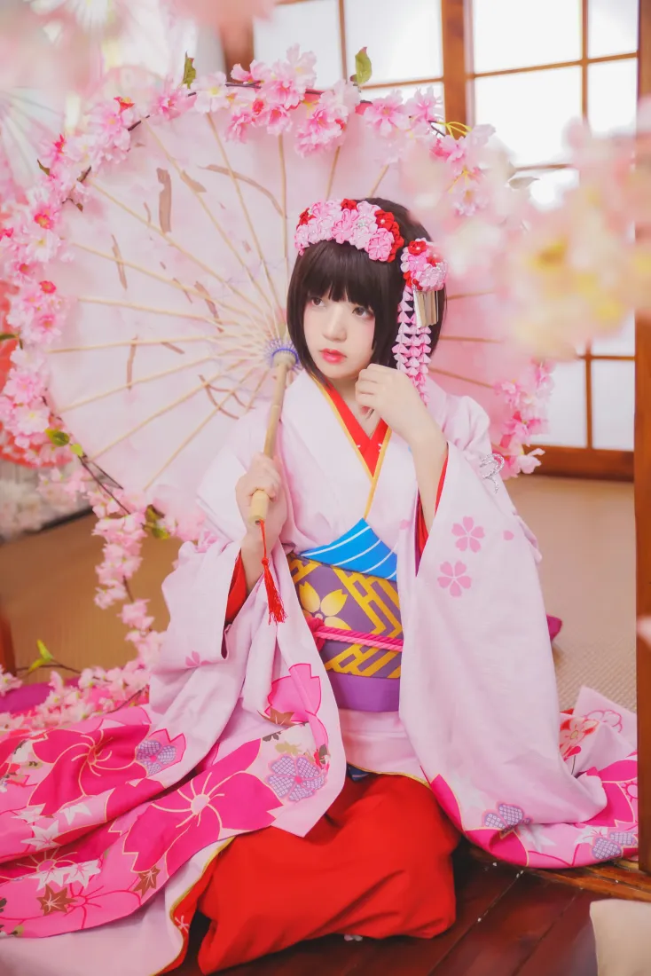 桜桃喵手机壁纸|加藤惠背景图片 - 樱花和服「哲风壁纸」 桜桃喵手机壁纸|加藤惠背景图片 - 樱花和服「哲风壁纸」