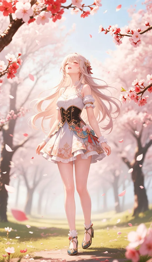 二次元少女手机壁纸|樱花背景图片 - 春日赏花「哲风壁纸」 二次元少女手机壁纸|樱花背景图片 - 春日赏花「哲风壁纸」