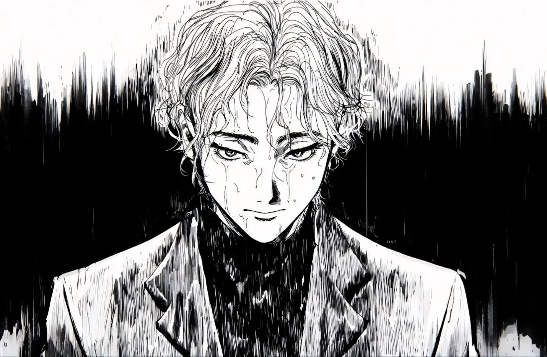 2k动漫男性壁纸|黑白速写背景图片 - 冷峻氛围「哲风壁纸」 2k动漫男性壁纸|黑白速写背景图片 - 冷峻氛围「哲风壁纸」