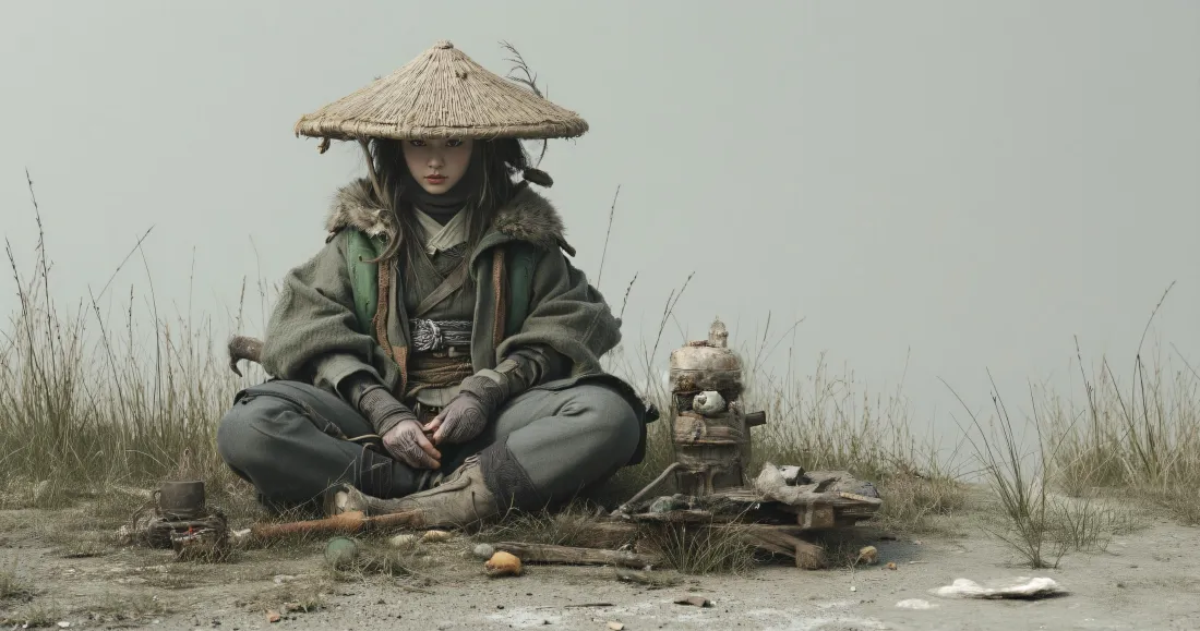 3k古风女侠壁纸|荒野迷雾背景图片 - 武侠氛围感「哲风壁纸」 3k古风女侠壁纸|荒野迷雾背景图片 - 武侠氛围感「哲风壁纸」