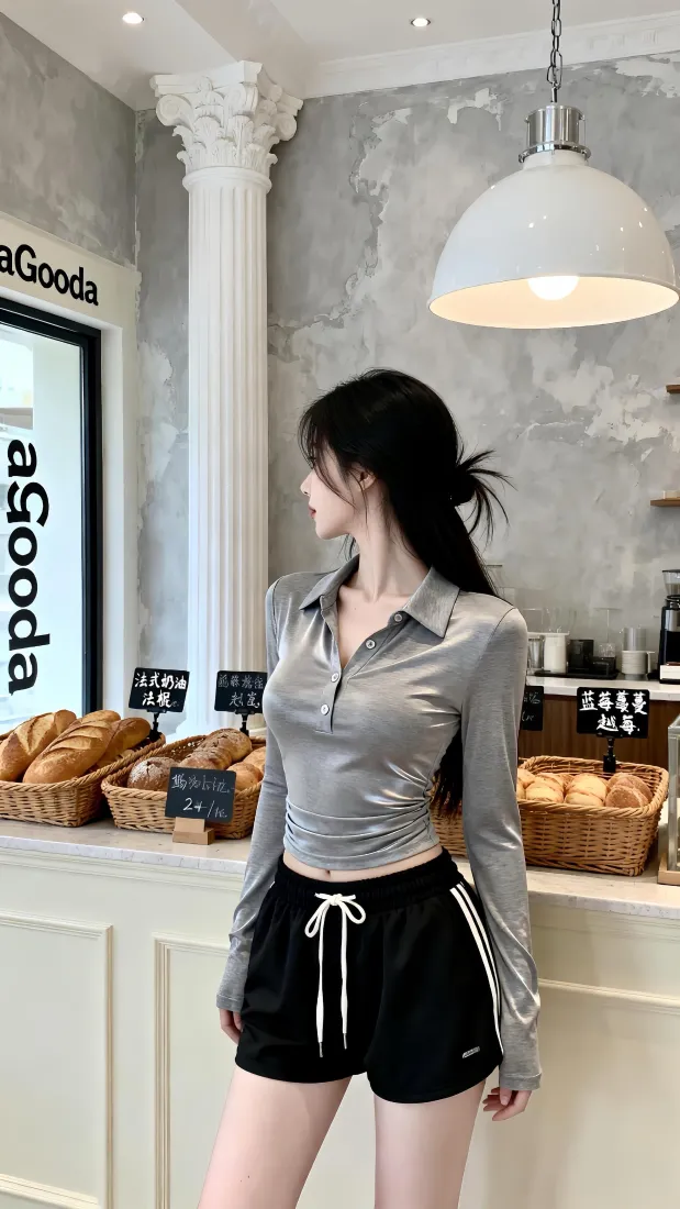 气质美女手机壁纸|面包店休闲背景图片 - 时尚穿搭「哲风壁纸」 气质美女手机壁纸|面包店休闲背景图片 - 时尚穿搭「哲风壁纸」