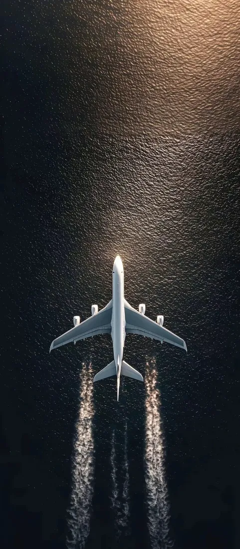 民航飞机手机壁纸|高空海洋背景图片 - 飞行光影画面「哲风壁纸」 民航飞机手机壁纸|高空海洋背景图片 - 飞行光影画面「哲风壁纸」