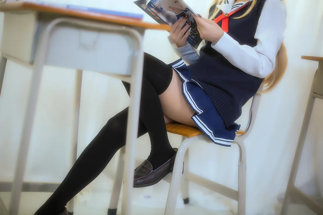 6k英梨梨壁纸｜教室cosplay背景图片 - 鬼畜瑶在不在w「哲风壁纸」