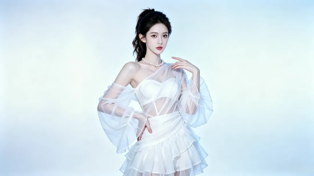 3k白纱裙美女壁纸|淡蓝色简约背景图片 - 8k电脑适配「哲风壁纸」 3k白纱裙美女壁纸|淡蓝色简约背景图片 - 8k电脑适配「哲风壁纸」