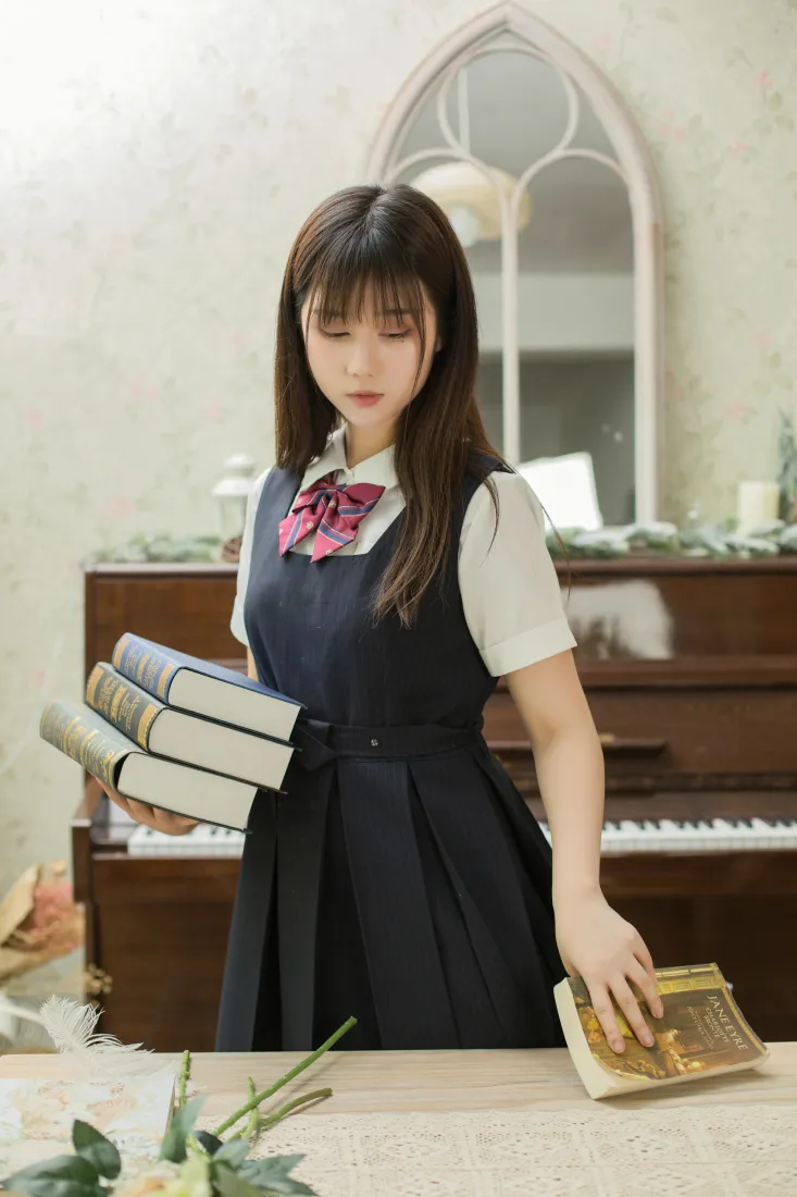 镜酱手机壁纸|JK少女钢琴房背景图片 - 清纯制服写真「哲风壁纸」 镜酱手机壁纸|JK少女钢琴房背景图片 - 清纯制服写真「哲风壁纸」
