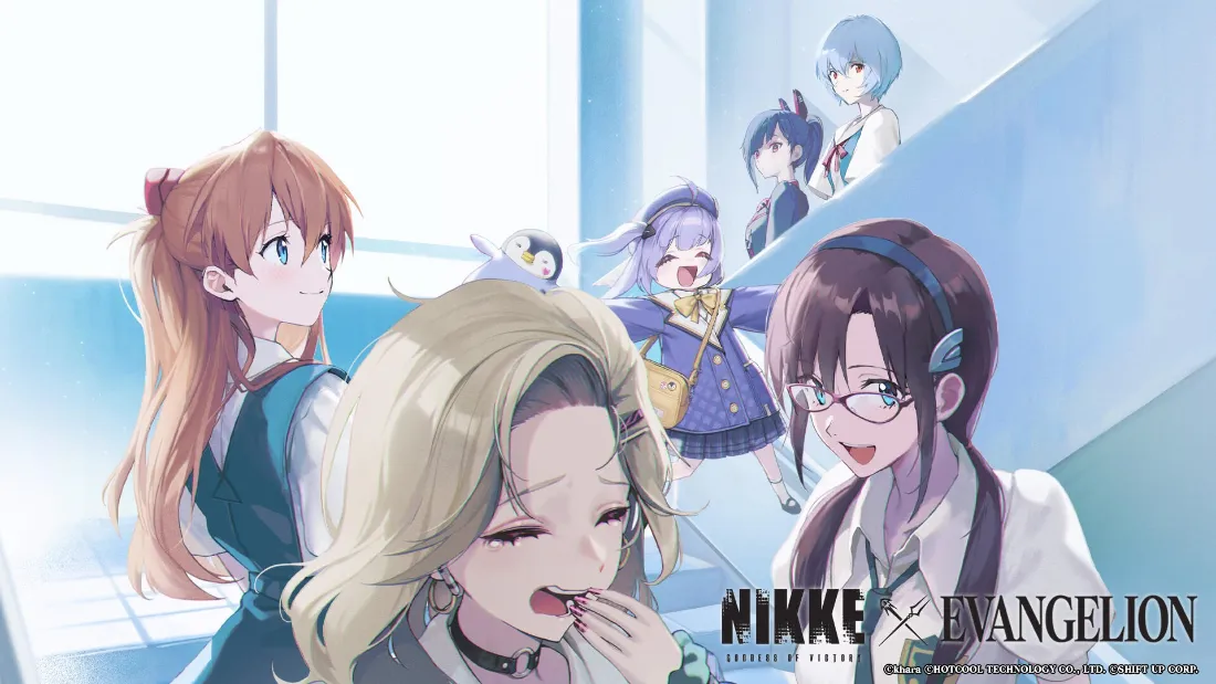 2k胜利女神Nikke壁纸|EVA联动背景图片 - 多名游戏角色同框「哲风壁纸」 2k胜利女神Nikke壁纸|EVA联动背景图片 - 多名游戏角色同框「哲风壁纸」