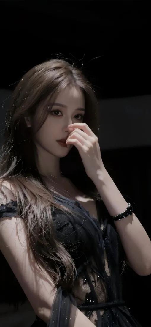 高颜值美女手机壁纸｜暗黑氛围感背景图片 - iOS适配「哲风壁纸」