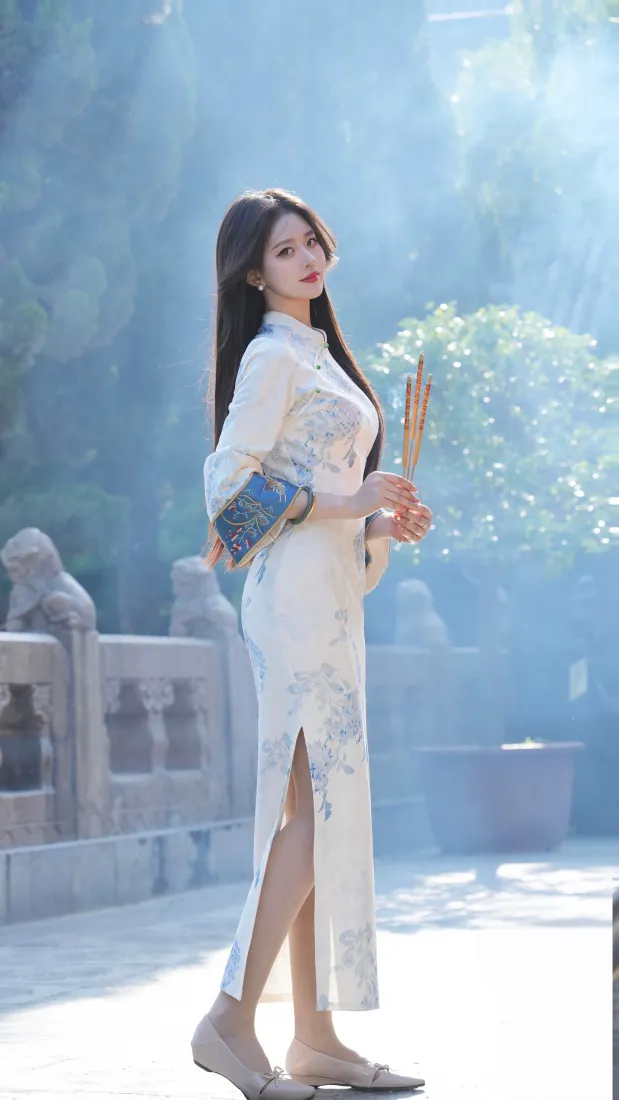 国风旗袍美女手机壁纸|园林外景背景图片 - 清冷气质人像「哲风壁纸」 国风旗袍美女手机壁纸|园林外景背景图片 - 清冷气质人像「哲风壁纸」