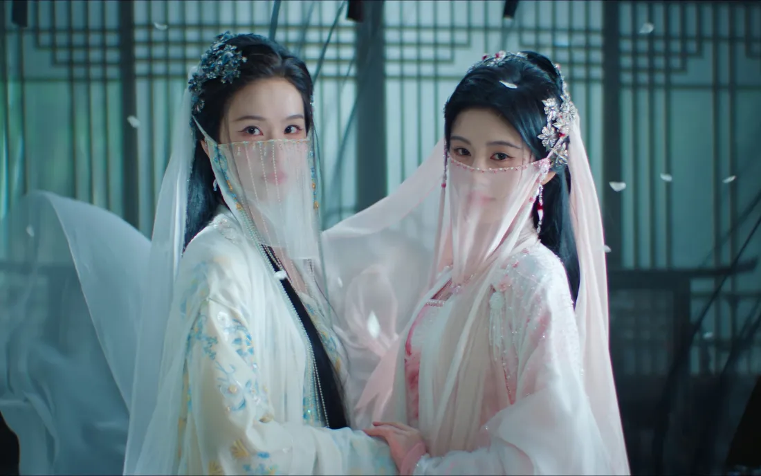 3k鞠婧祎陈都灵壁纸|古风古装背景图片 - 面纱双女主「哲风壁纸」 3k鞠婧祎陈都灵壁纸|古风古装背景图片 - 面纱双女主「哲风壁纸」