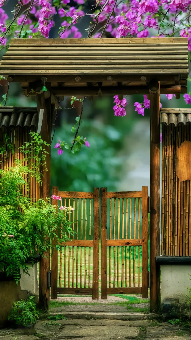 田园风景手机壁纸|小院木门背景图片 - 治愈清新乡间风光「哲风壁纸」 田园风景手机壁纸|小院木门背景图片 - 治愈清新乡间风光「哲风壁纸」