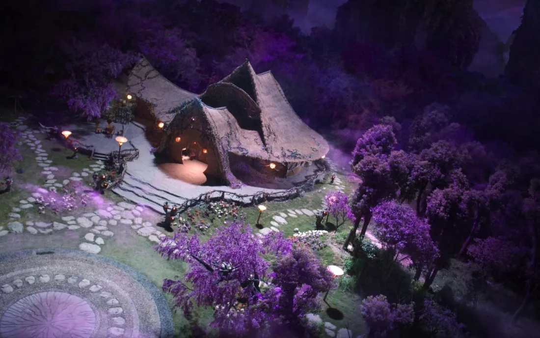2k童话小屋壁纸|紫色森林背景图片 - 梦幻林间风景「哲风壁纸」 2k童话小屋壁纸|紫色森林背景图片 - 梦幻林间风景「哲风壁纸」