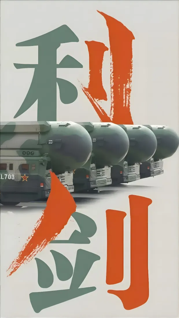 利剑手机壁纸｜导弹军车背景图片 - 爱国红色主题「哲风壁纸」