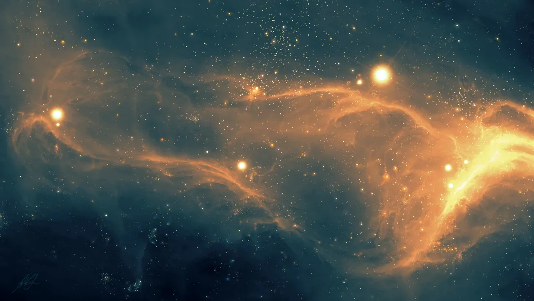 3k星云壁纸｜浩瀚璀璨星空背景图片 - 宇宙深空梦幻天体景观「哲风壁纸」