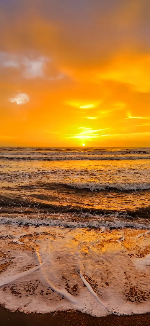 海边日落手机壁纸|黄昏海浪背景图片 - 治愈自然风景「哲风壁纸」 海边日落手机壁纸|黄昏海浪背景图片 - 治愈自然风景「哲风壁纸」