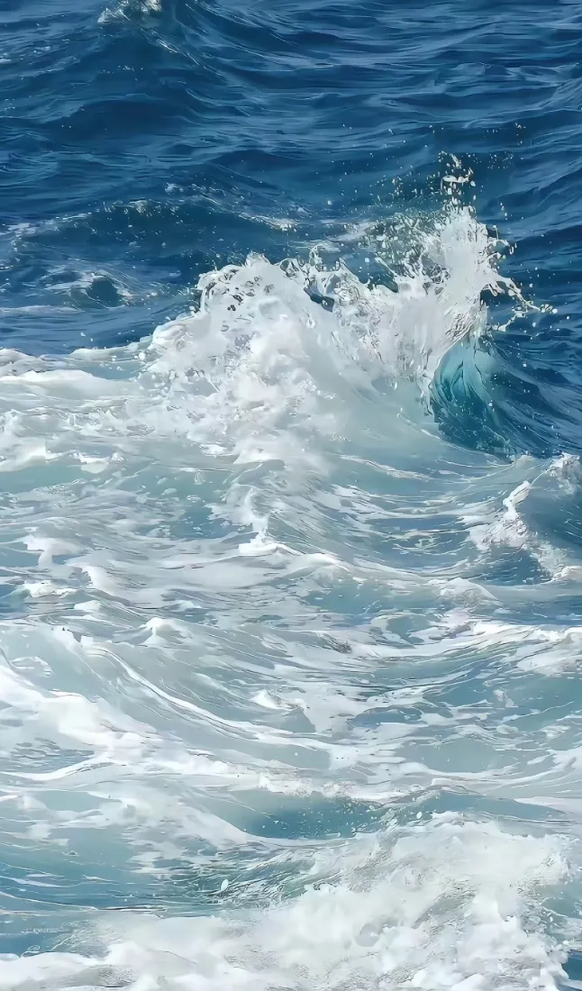 海浪手机壁纸|湛蓝广阔海洋背景图片 - 洁白浪花翻涌起伏「哲风壁纸」 海浪手机壁纸|湛蓝广阔海洋背景图片 - 洁白浪花翻涌起伏「哲风壁纸」