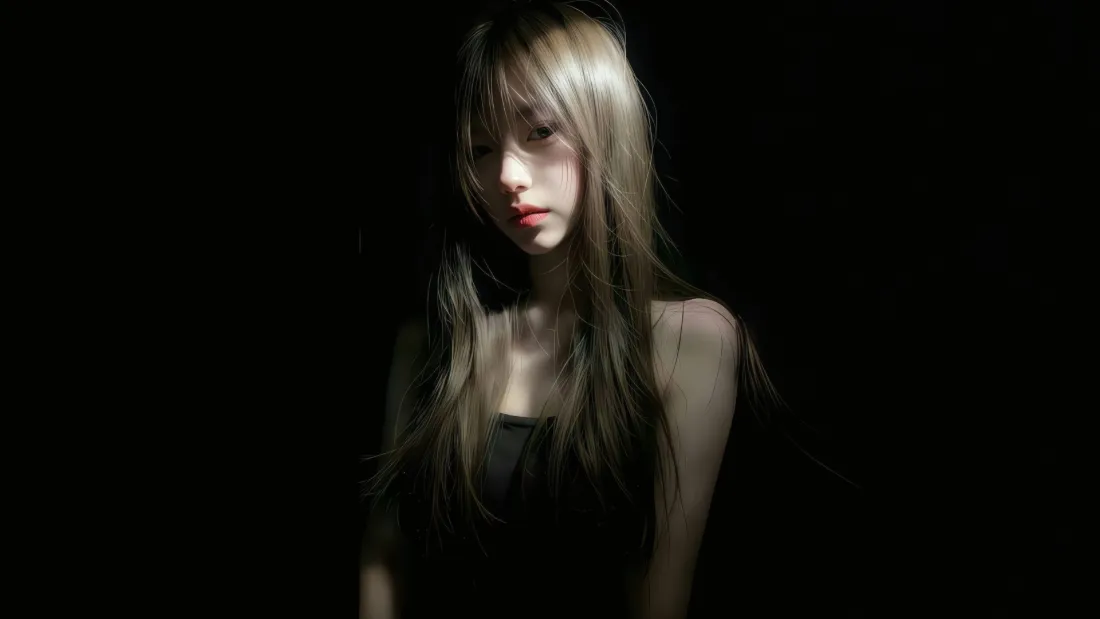 4k长发壁纸 - 美女 - 金发 - 人像「哲风壁纸」