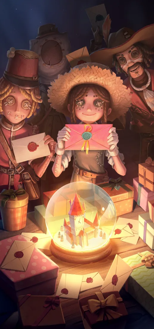 第五人格手机壁纸|游戏角色群像背景图片 - 暖光水晶球场景「哲风壁纸」 第五人格手机壁纸|游戏角色群像背景图片 - 暖光水晶球场景「哲风壁纸」