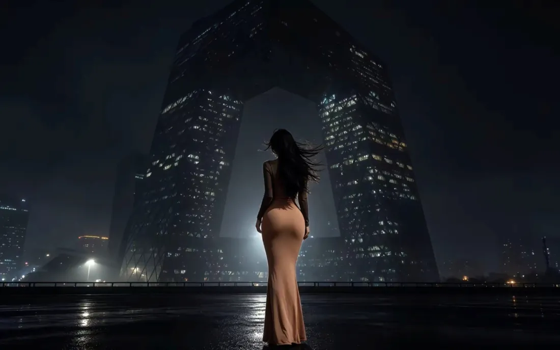 5k长发美女壁纸|雨夜城市大厦背景图片 - 高级氛围感「哲风壁纸」 5k长发美女壁纸|雨夜城市大厦背景图片 - 高级氛围感「哲风壁纸」