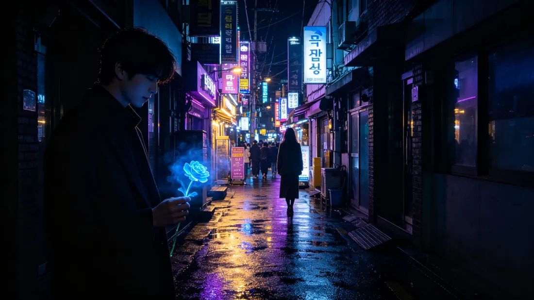 3k雨夜街道壁纸|霓虹都市背景图片 - 行人背影「哲风壁纸」 3k雨夜街道壁纸|霓虹都市背景图片 - 行人背影「哲风壁纸」