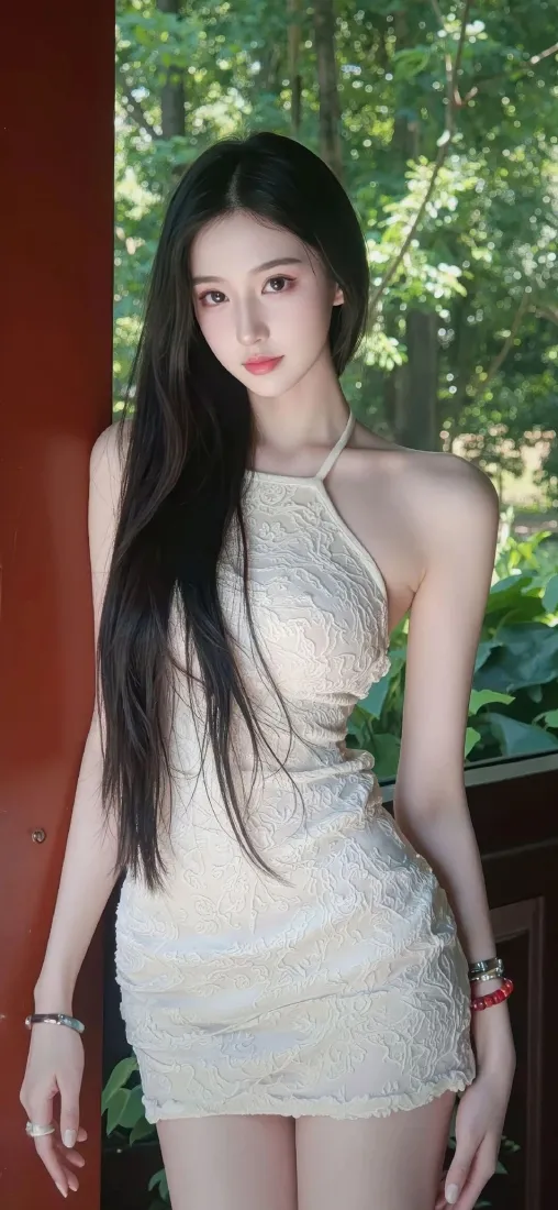 性感美女手机壁纸|户外树林背景图片 - 白裙御姐「哲风壁纸」 性感美女手机壁纸|户外树林背景图片 - 白裙御姐「哲风壁纸」
