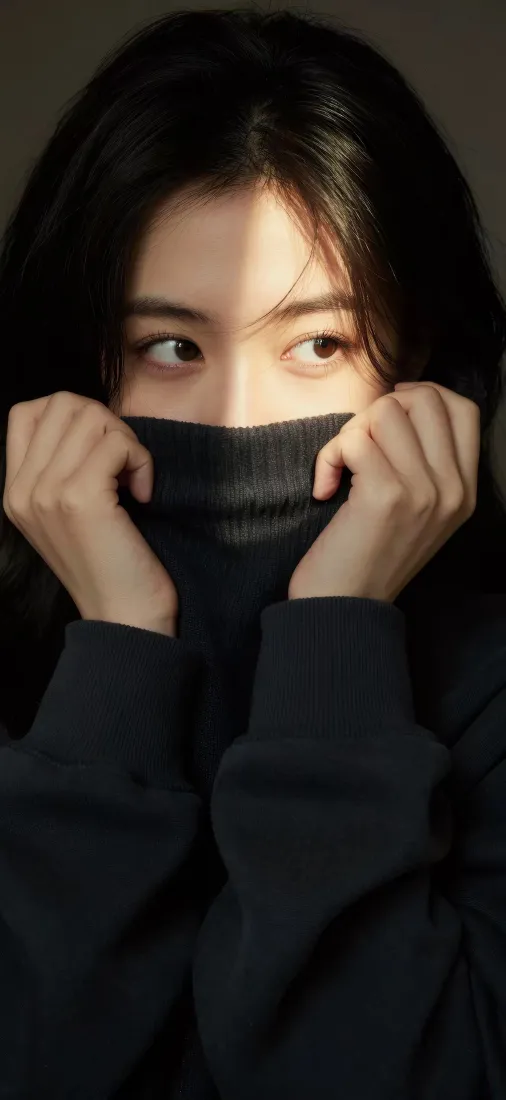 黑衣美女手机壁纸|氛围感人像背景图片 - 清冷质感「哲风壁纸」 黑衣美女手机壁纸|氛围感人像背景图片 - 清冷质感「哲风壁纸」